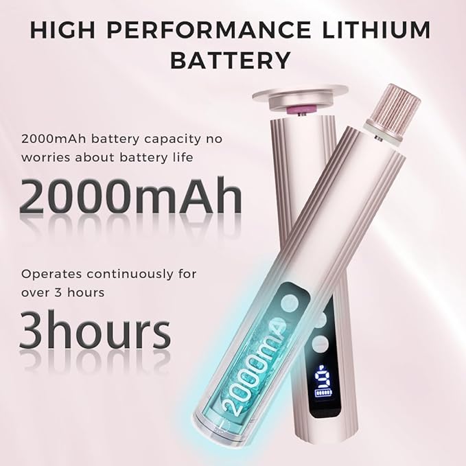 Electric Foot Callus Remover with Nano Glass Head, 9-Speed Rechargeable Foot File with Adjustable R/F Rotation, Digital Display & Powerful Motor for Cracked Heels & Dead Skin (Pink)