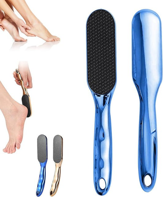 Veinsgrain Foot File, Nano Glass Foot File, Hard Skin Remover Nano-Glass Feet File, Professional Foot Care Tools, Pedicure Tool for Smooth Feet -Blue