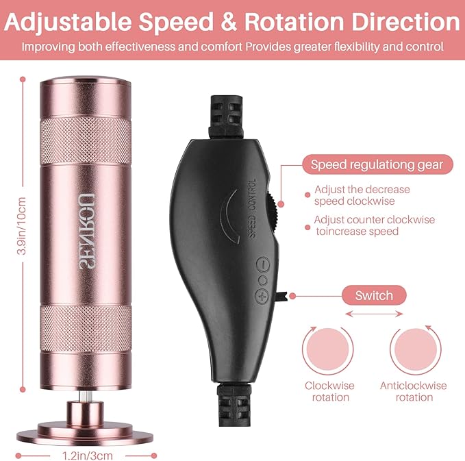 Electric Foot Callus Remover, 2-in-1 Electric Foot Filer/Nail Filer, Callus Remover for Feet with 60Pcs+12Pcs Sandpaper Discs，Holiday Gift Foot Repair Tool, Champagne Gold