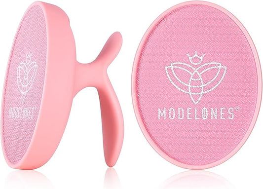 Modelones Glass Foot File, Professional Foot Scrubber and Callus Remover, Heel Scraper for Cracked Heels, Dead Skin Remover, Foot Buffer for Soft Feet, Safe Pedicure Tool with Anti-Slip Handle